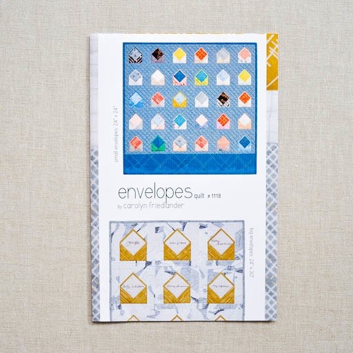 Carolyn Friedlander : Envelopes Quilt Pattern - the workroom