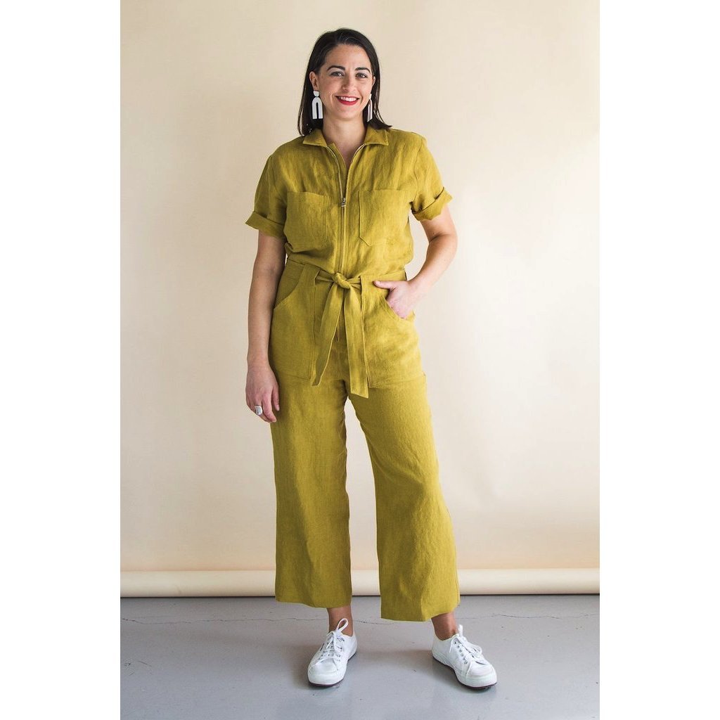 Closet Core Patterns : Blanca Flight Suit Boilersuit Pattern - the workroom