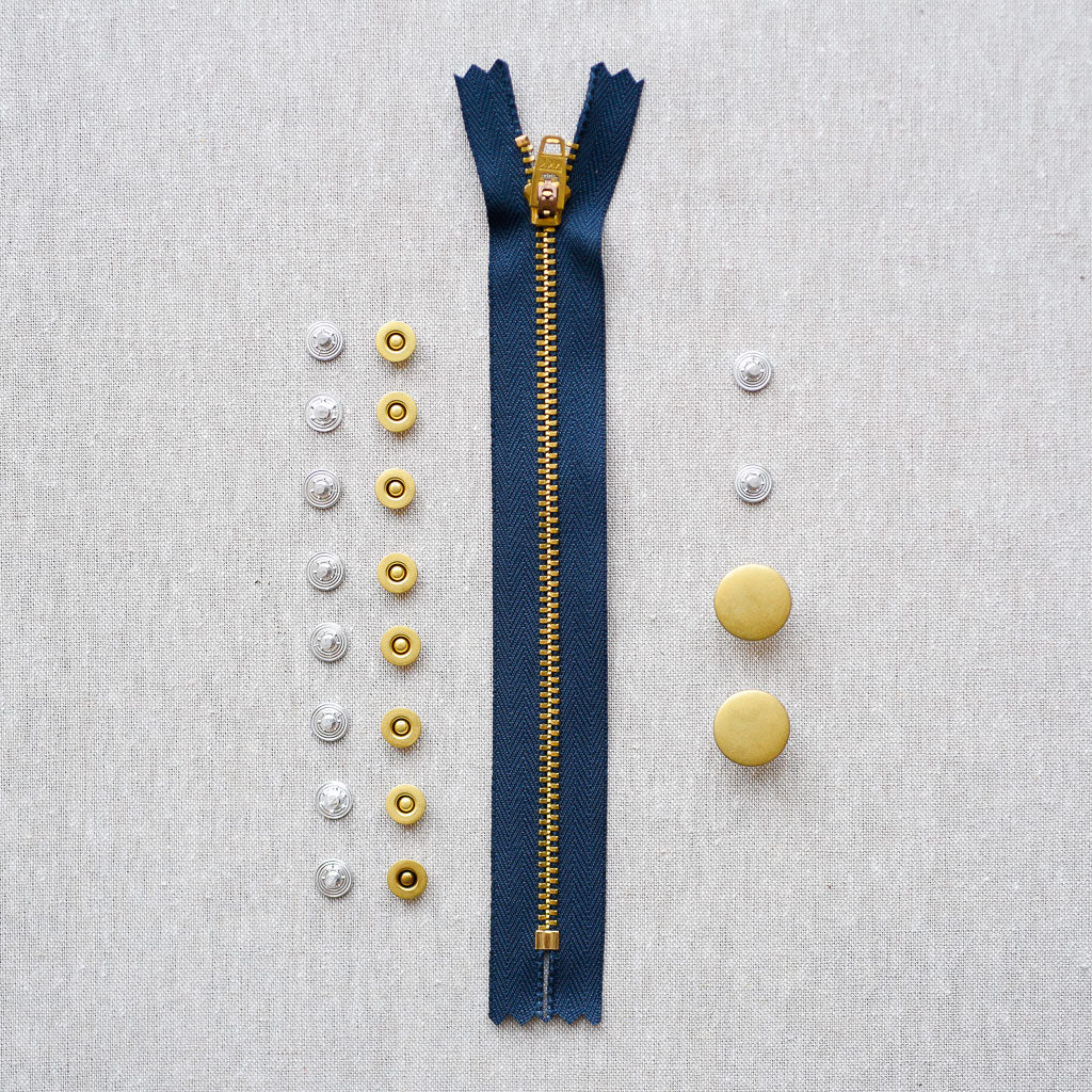 Closet Core Patterns : Zipper Fly Jean-Making Kits : Various Colours - the workroom
