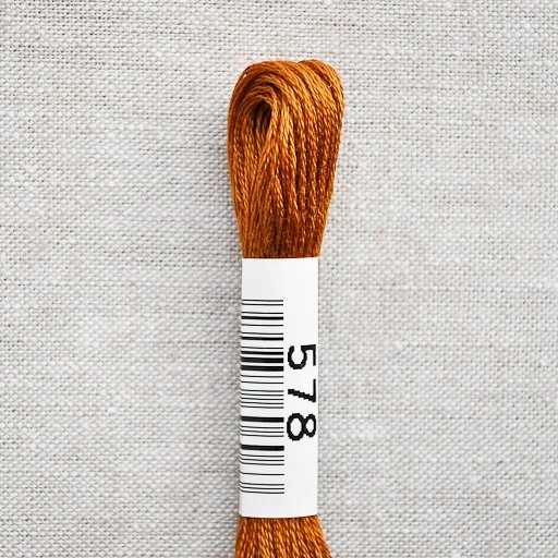 Cosmo : Cotton Embroidery Floss : 578 - the workroom
