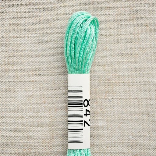 Cosmo : Cotton Embroidery Floss : 842 - the workroom