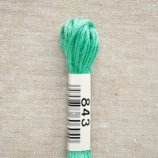 Cosmo : Cotton Embroidery Floss : 843 - the workroom