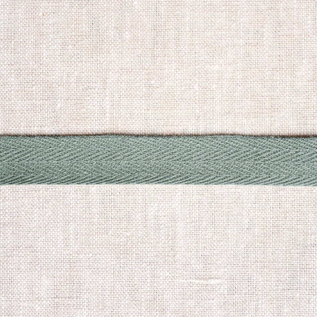 Cotton Twill Tape : 1/2” Wide : Hunter Green - the workroom
