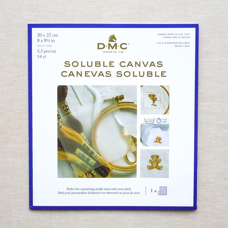 DMC : Water Soluble Waste Canvas : 14ct - the workroom