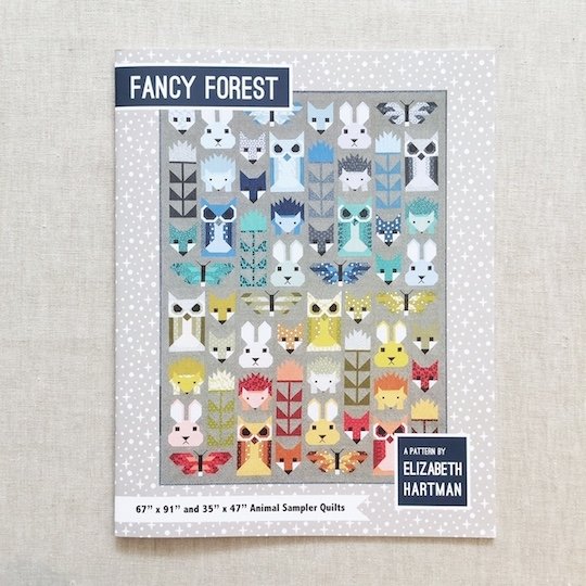 Elizabeth Hartman : Fancy Forest Quilt Pattern - the workroom