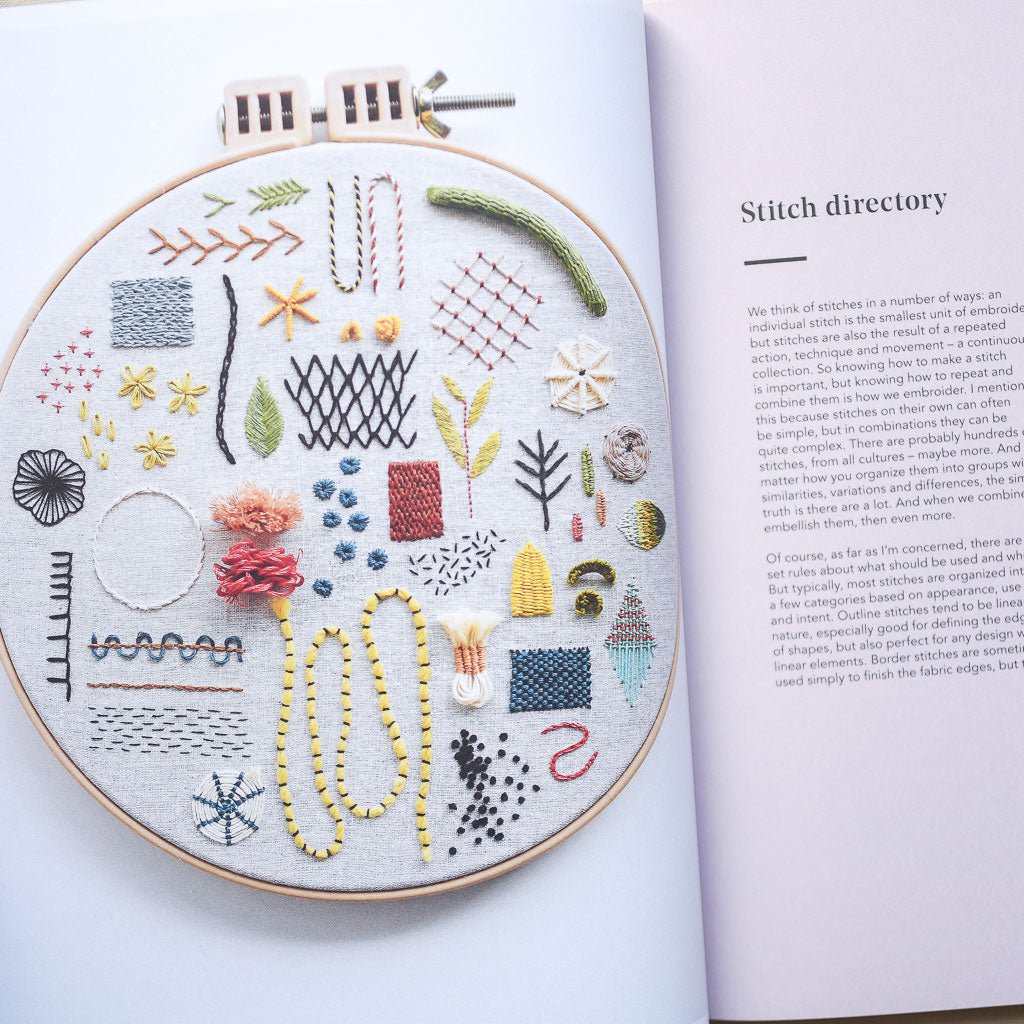 Embroidery : A Modern Guide to Botanical Embroidery by Arounna Khounnoraj - the workroom