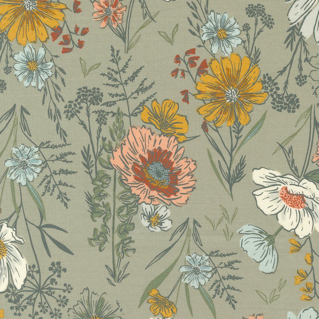 Fancy That Design House & Co. : Woodland & Wildflowers : Taupe Wildflower Wonder - the workroom
