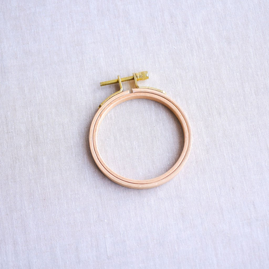 Frank A. Edmunds : Embroidery Hoop : Polished Beech : 3" - the workroom