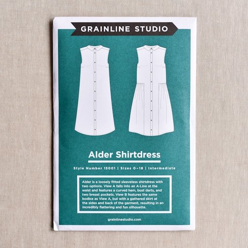 Grainline Studio : Alder Shirtdress Pattern - the workroom