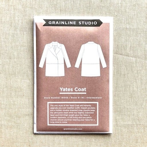 Grainline Studio : Yates Coat Pattern - the workroom
