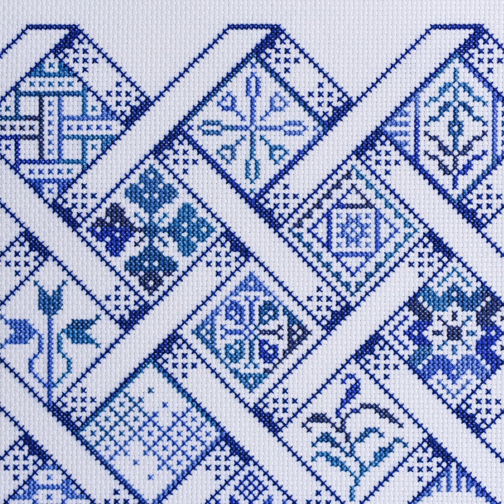 Johanna Masko : Delft Tiles : Cross Stitch Pattern - the workroom