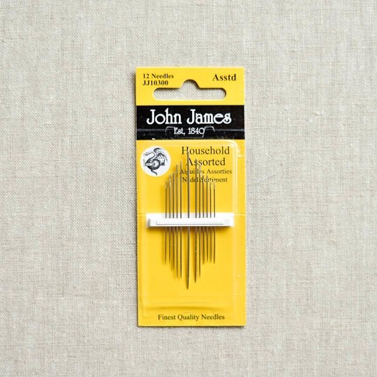 John James : Household Needle Assortment : 12ct - the workroom