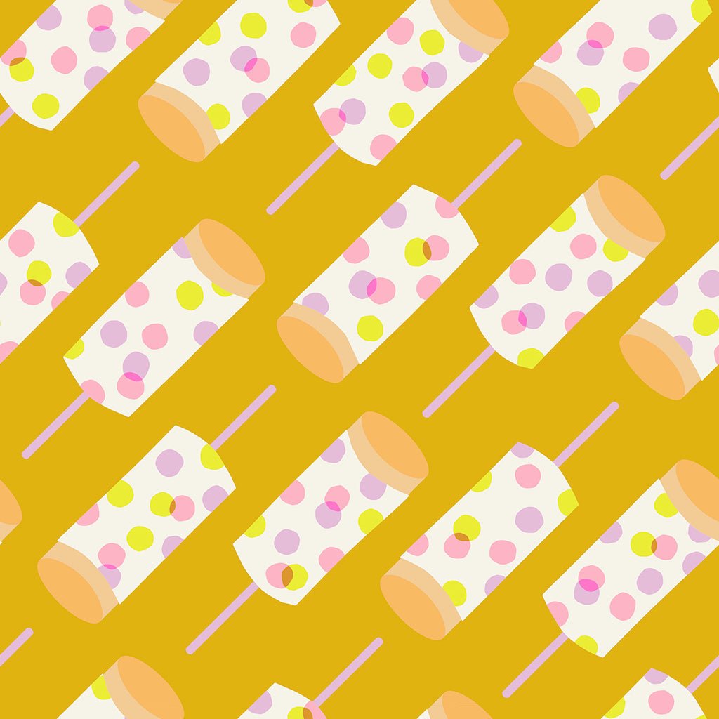Kimberly Kight : Sugar Cone : Goldenrod Push Pops - the workroom