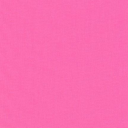 Kona Solid Cotton : Sassy Pink - the workroom