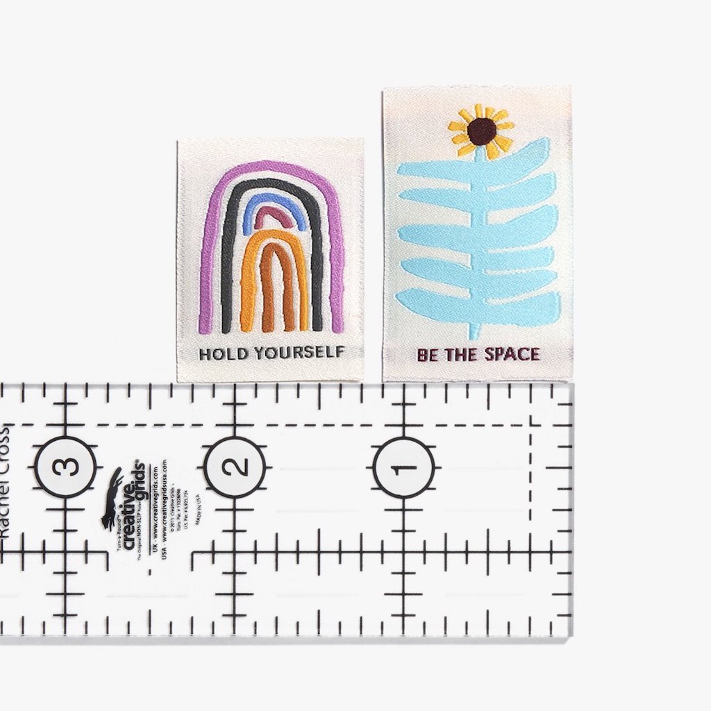 Kylie And The Machine & Claire Ritchie : Woven Labels : Limited Edition : For You : 4 pcs - the workroom