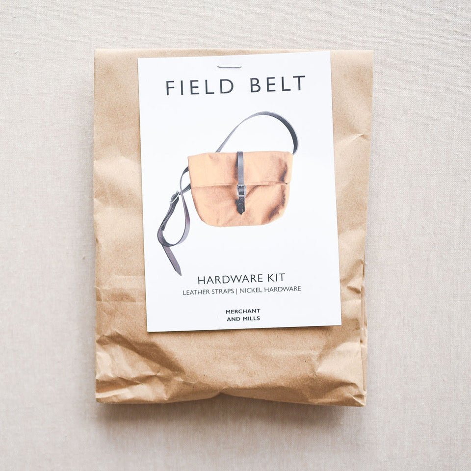 Merchant & Mills : Field Belt Hardware Kit : Nickel - the workroom