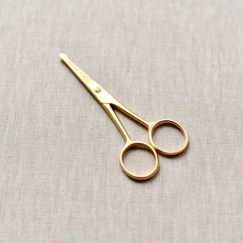 Merchant & Mills : Gold Safety Scissors : Right-Handed - the workroom