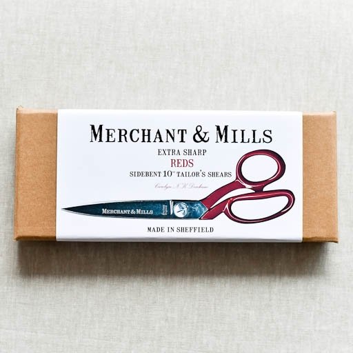 Merchant & Mills : Reds Extra Sharp Tailor Shears : 10" Right-Handed - the workroom