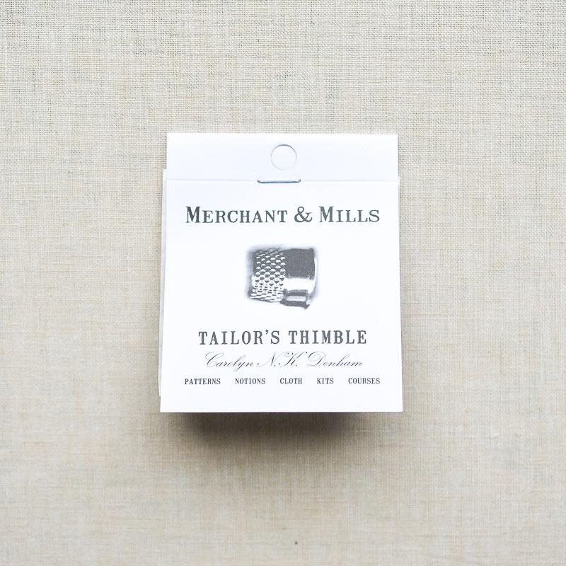 Merchant & Mills : Tailor's Open Top Thimble - the workroom