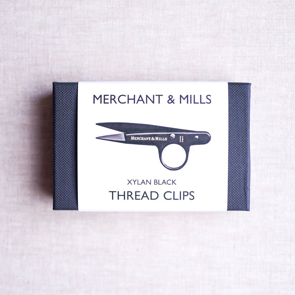 Merchant & Mills : Xylan Black Thread Clips - the workroom