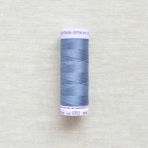 Mettler : Silk-Finish Cotton Thread : Blue Shadow - the workroom