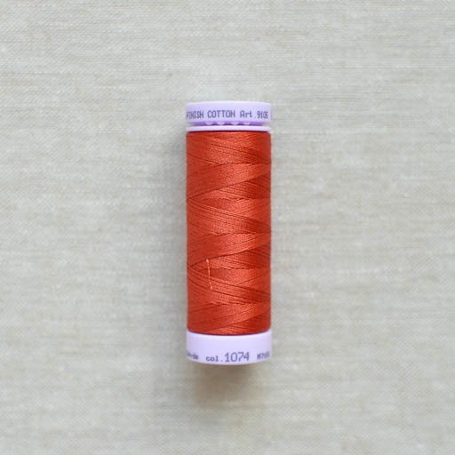 Mettler : Silk-Finish Cotton Thread : Brick : 150m - the workroom