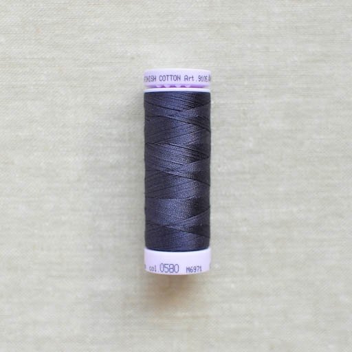 Mettler : Silk-Finish Cotton Thread : Evening Blue : 150m - the workroom