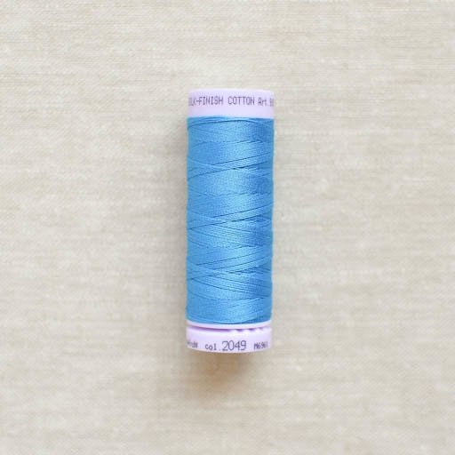 Mettler : Silk-Finish Cotton Thread : French Blue : 150m - the workroom