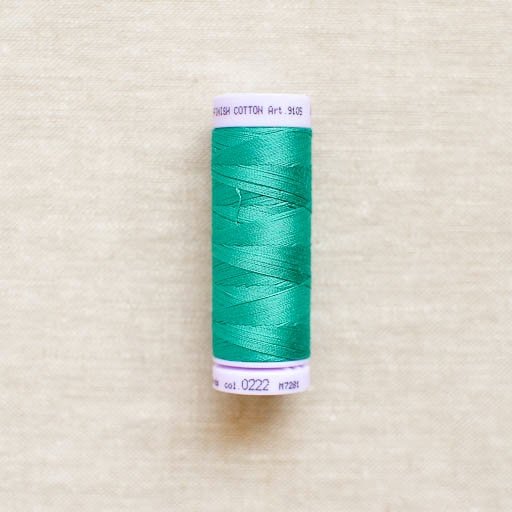Mettler : Silk-Finish Cotton Thread : Green : 150m - the workroom