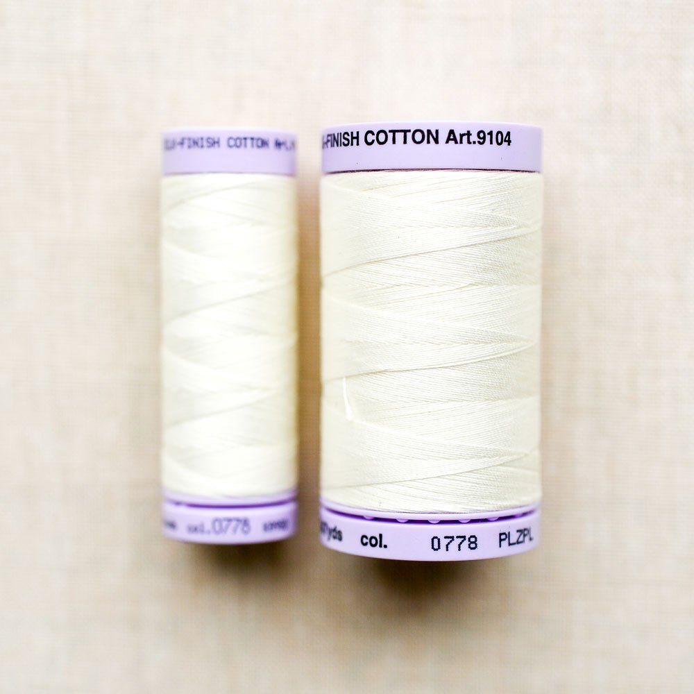 Mettler : Silk-Finish Cotton Thread : Muslin - the workroom