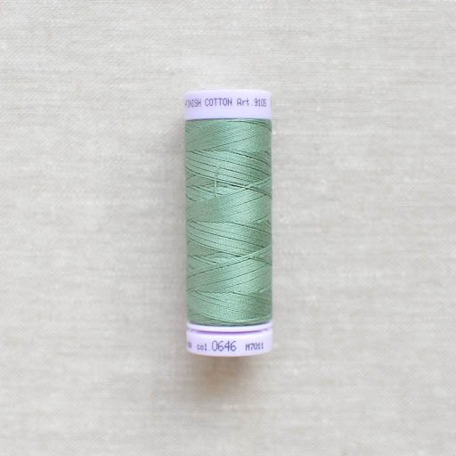 Mettler : Silk-Finish Cotton Thread : Palm Leaf : 150m - the workroom