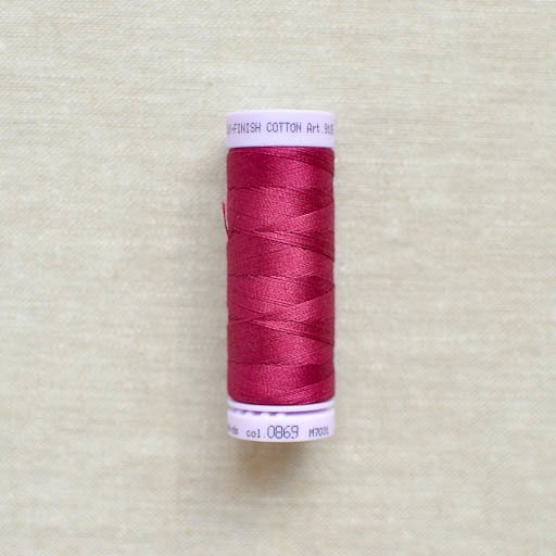 Mettler : Silk-Finish Cotton Thread : Pomegranate : 150m - the workroom