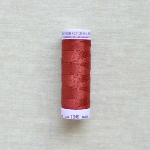Mettler : Silk-Finish Cotton Thread : Red Elderberry : 150m - the workroom