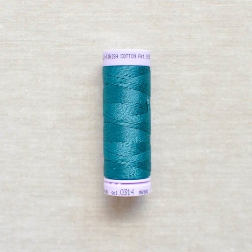 Mettler : Silk-Finish Cotton Thread : Spruce : 150m - the workroom