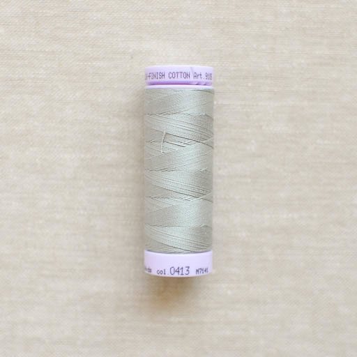 Mettler : Silk-Finish Cotton Thread : Titan Grey : 150m - the workroom