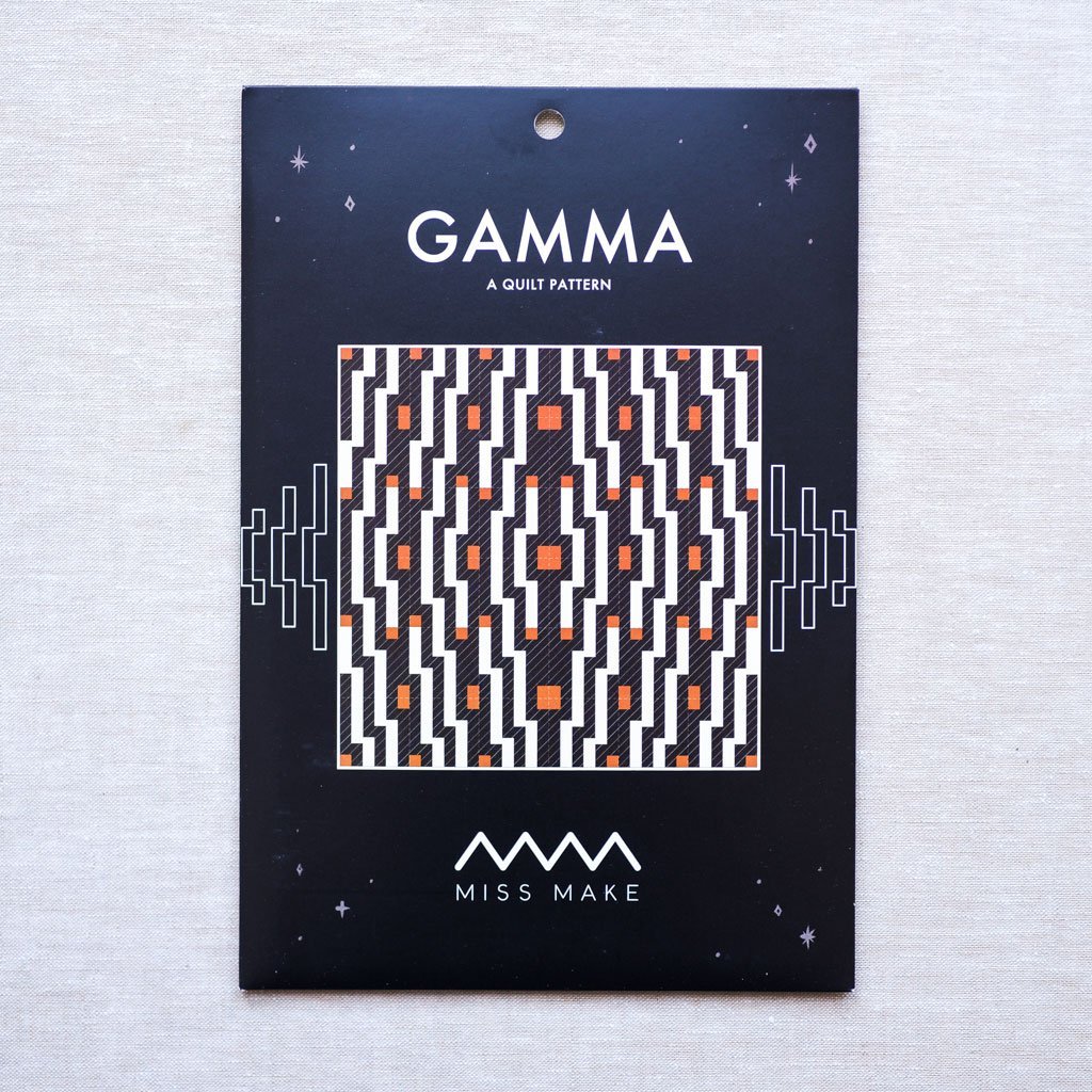 Miss Make : Gamma Quilt Pattern - the workroom