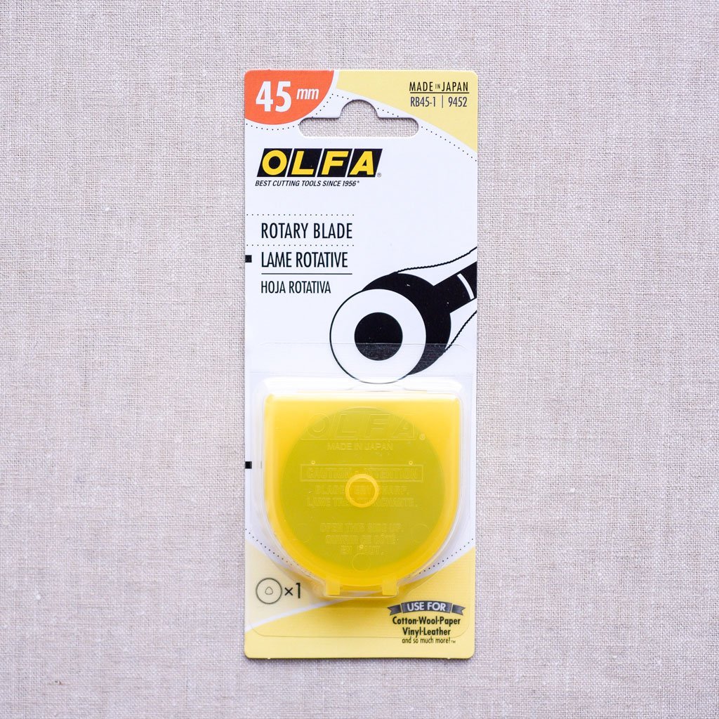 Olfa : 45mm Replacement Rotary Blade : 1pc - the workroom