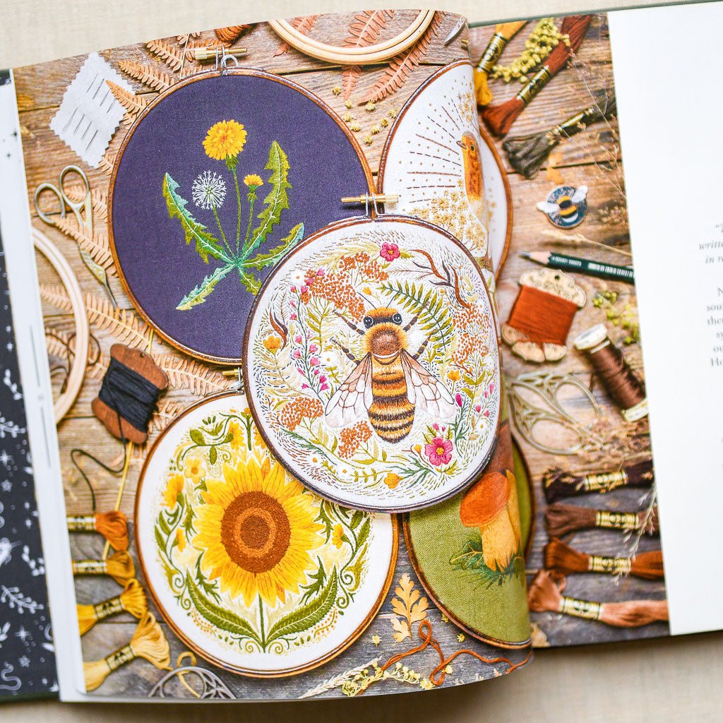 Paint with Thread : A Step-by- Guide to Embroidery Through the Seasons by Emillie Ferris - the workroom