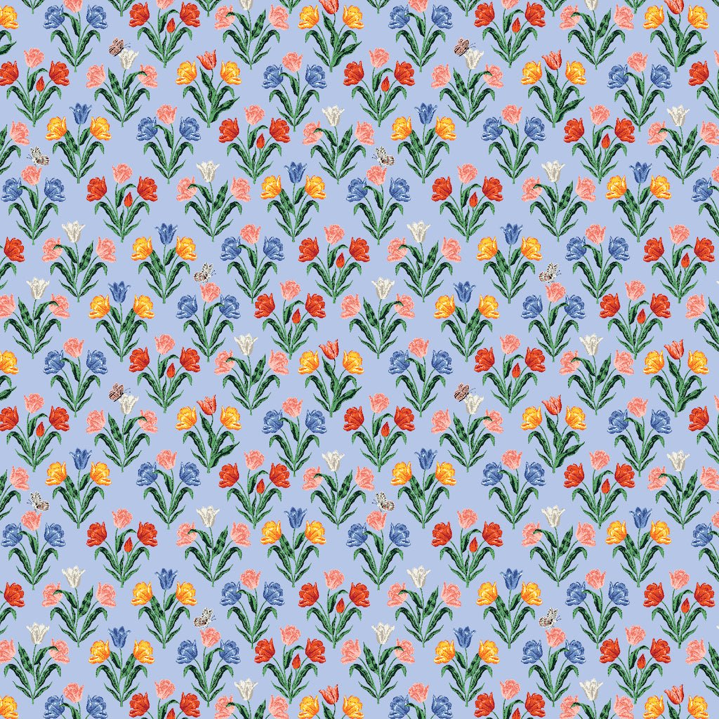 Rifle Paper Co. : Curio : Light Blue Tulips - the workroom