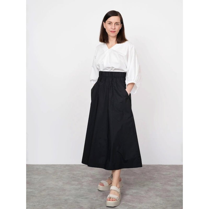 The Assembly Line : Elastic Waist Maxi Skirt Pattern - the workroom