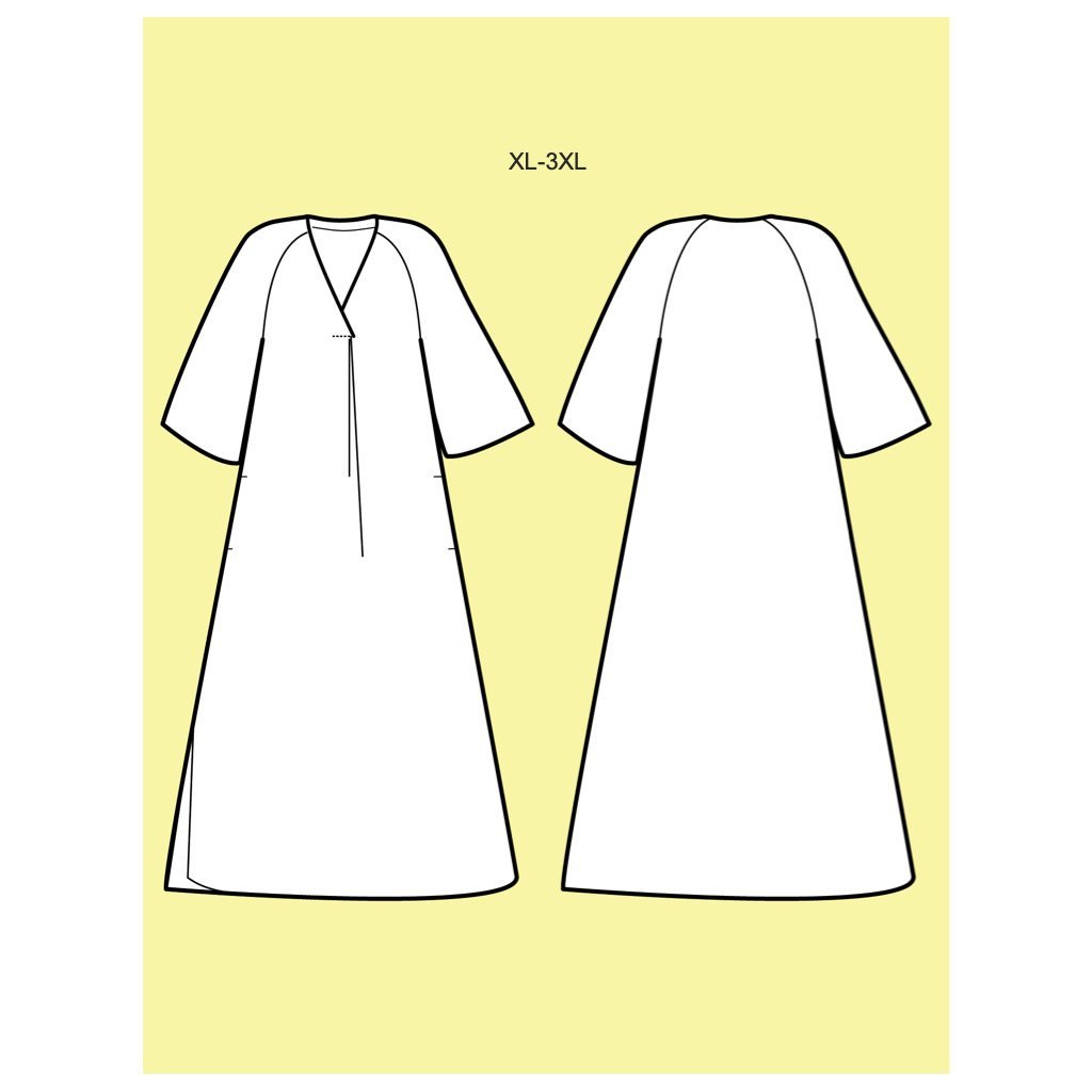 The Assembly Line : Kaftan Dress Pattern - the workroom
