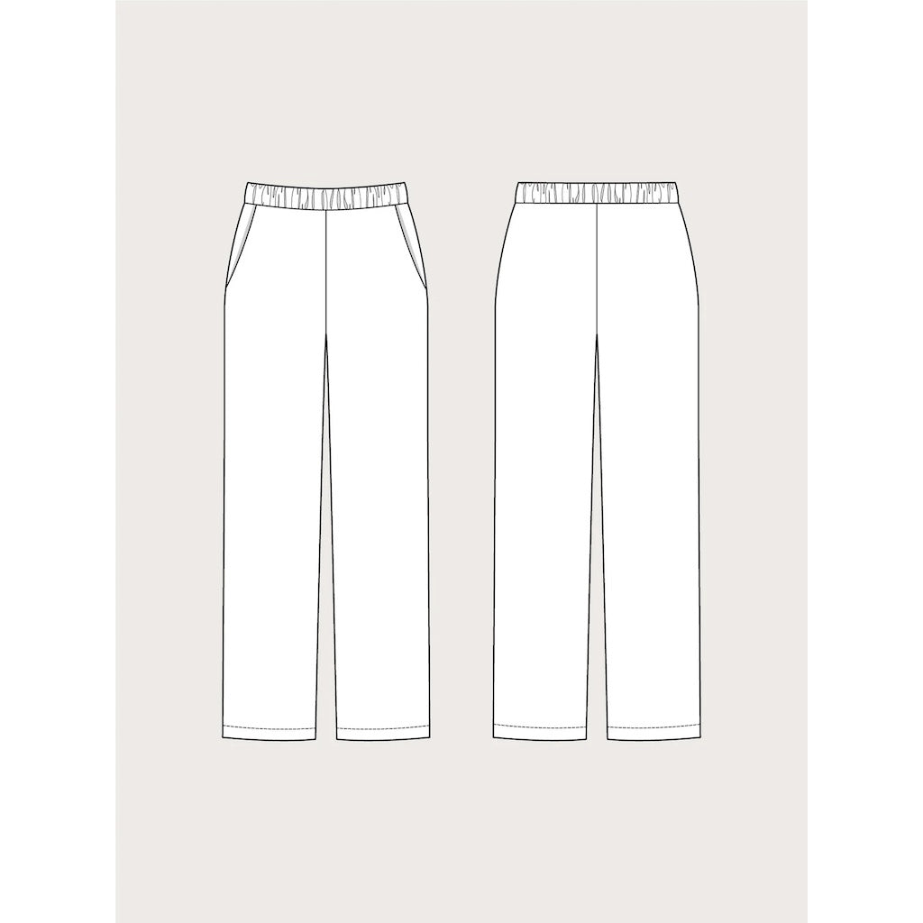 The Assembly Line : Pull On Trousers Pattern - the workroom