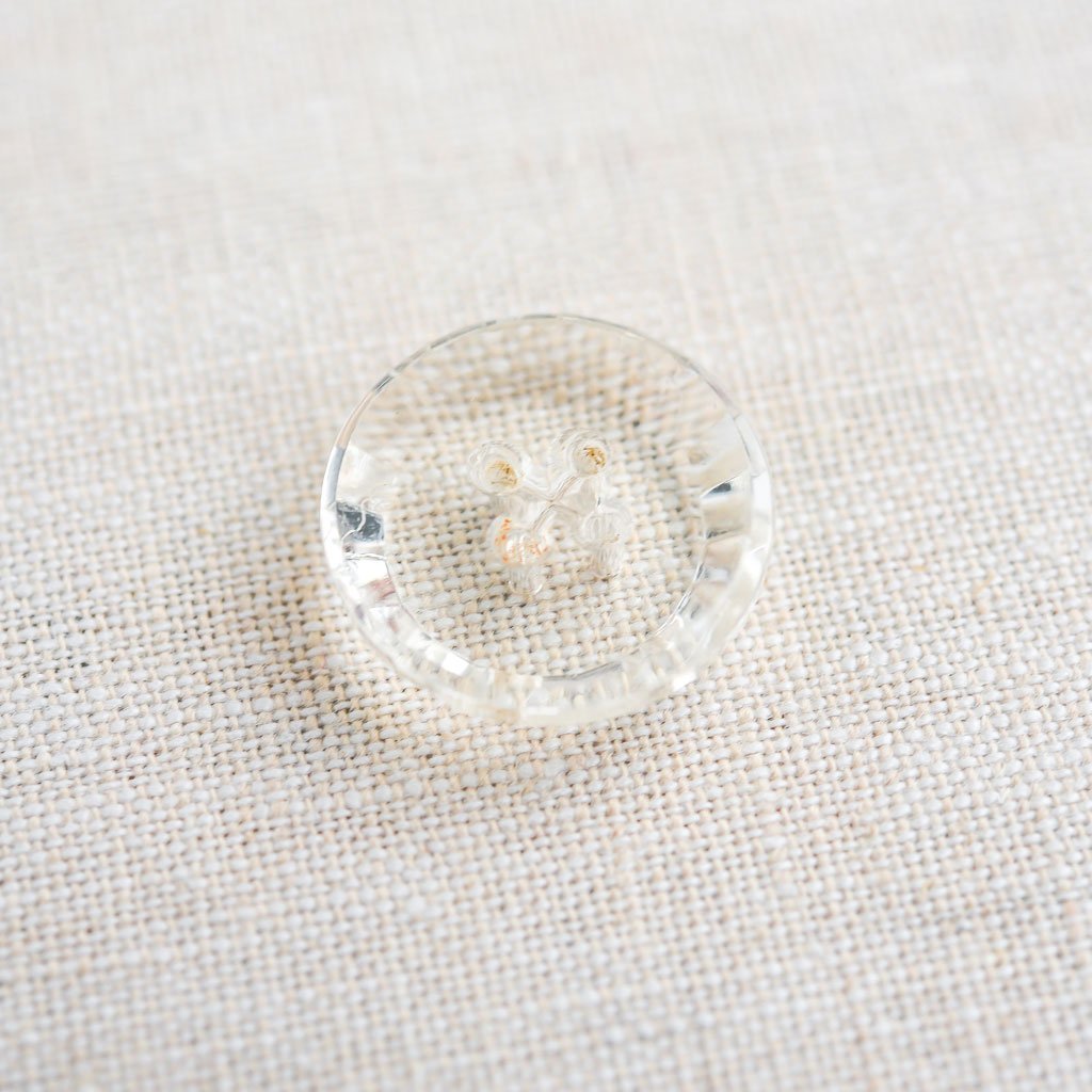 The Button Dept. : Glass : Clear Taper - the workroom