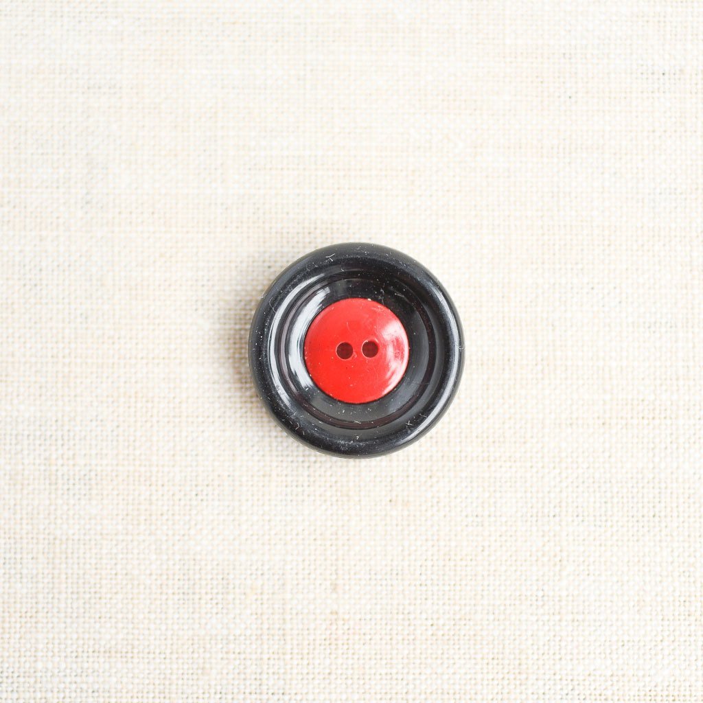 The Button Dept. : Plastic : Cherry Bomb Donut - the workroom
