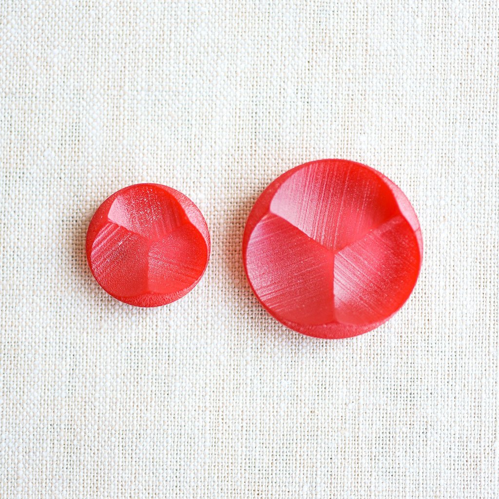The Button Dept. : Plastic : Cherry Meringue - the workroom
