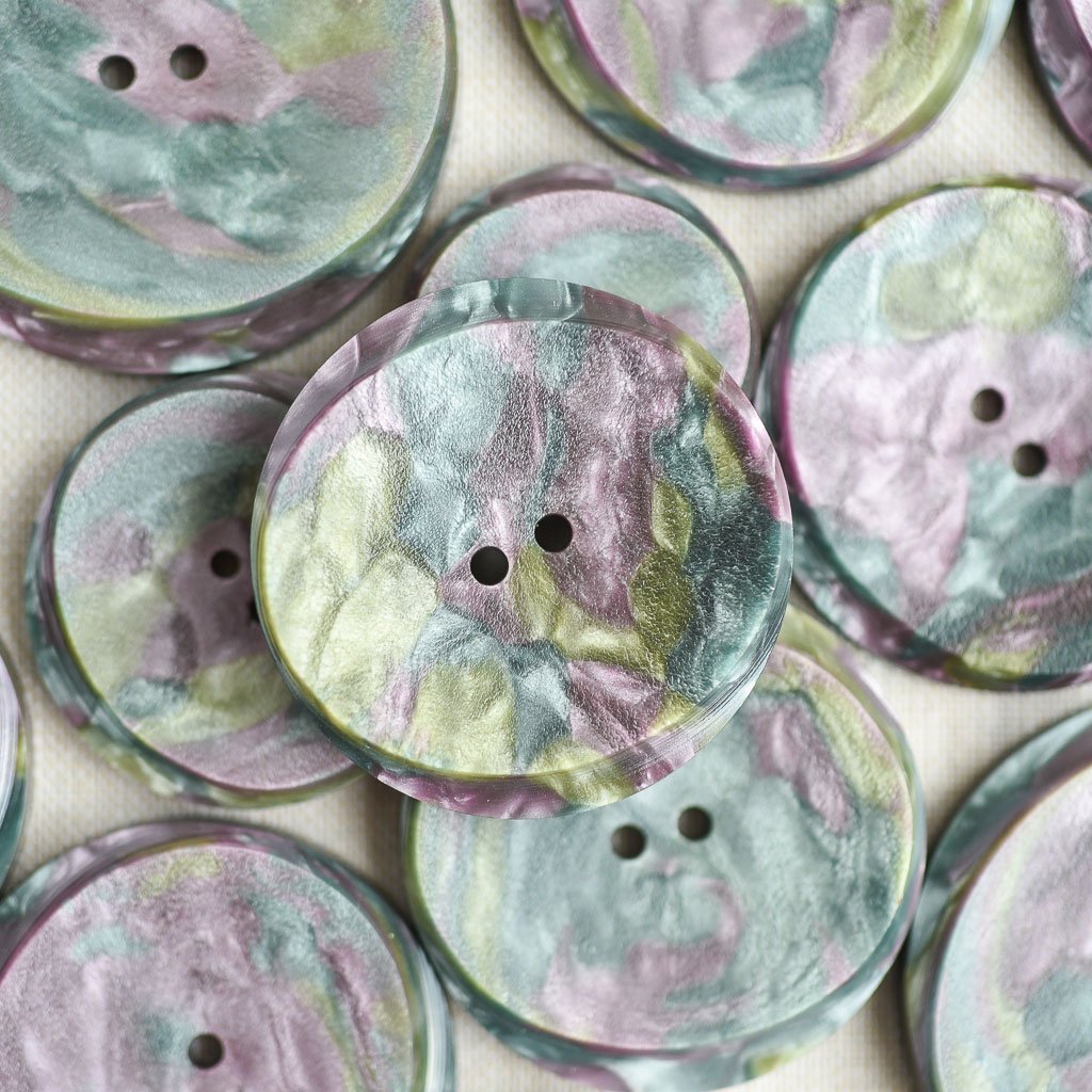 The Button Dept. : Plastic : Lichen Oval Eclipse - the workroom