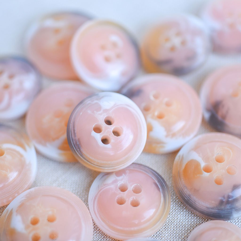 The Button Dept. : Plastic : Peach Lolly - the workroom