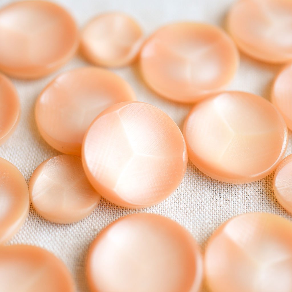 The Button Dept. : Plastic : Peach Meringue - the workroom
