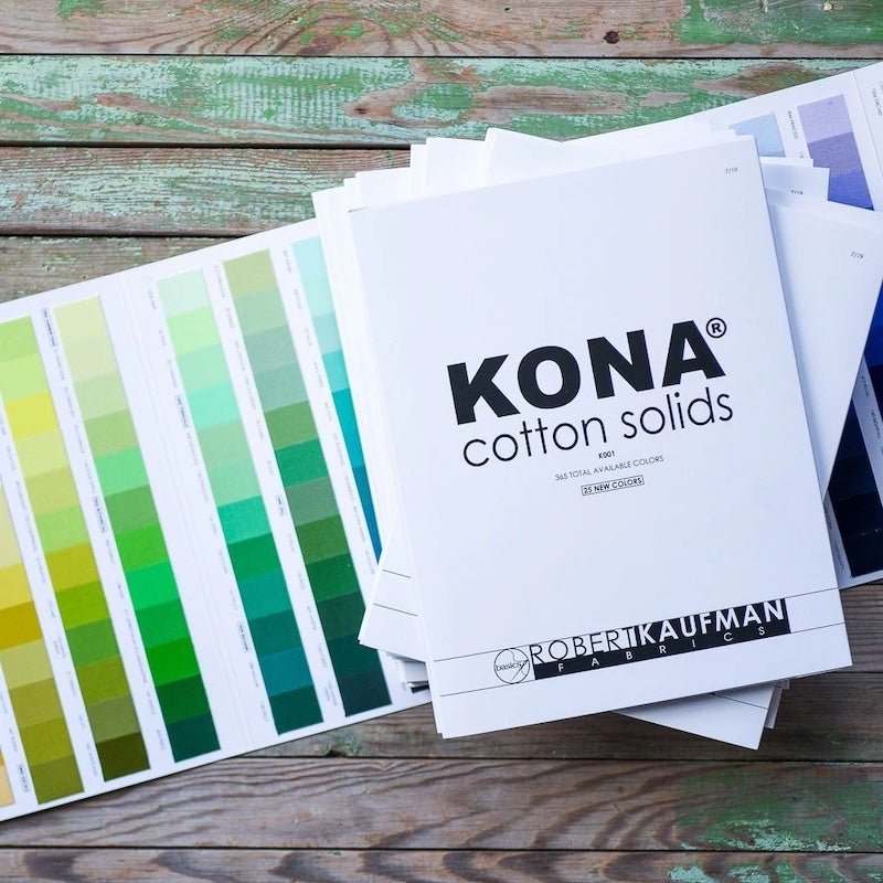 the workroom : Kona Solids Bundle : Full Colour Line : 365 fat sixteenths - the workroom