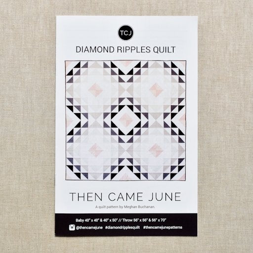 Then Came June : Diamond Ripples Quilt Pattern - the workroom
